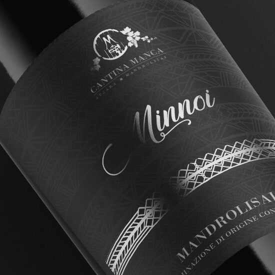 Edigraph - etichetta vino, label design, mandrolisai, sardegna